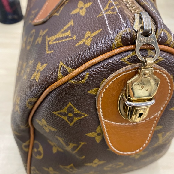 ✨SOLD ✨ULTRA RARE AUTHENTIC LOUIS VUITTON SPEEDY 30 BON VOYAGE EDT FRENCH CO✨ - Picture 12 of 13